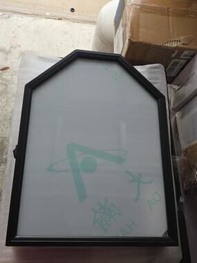Black Shadow Box Pin Medal Display Frame SH2502-BK Wall or Tabletop